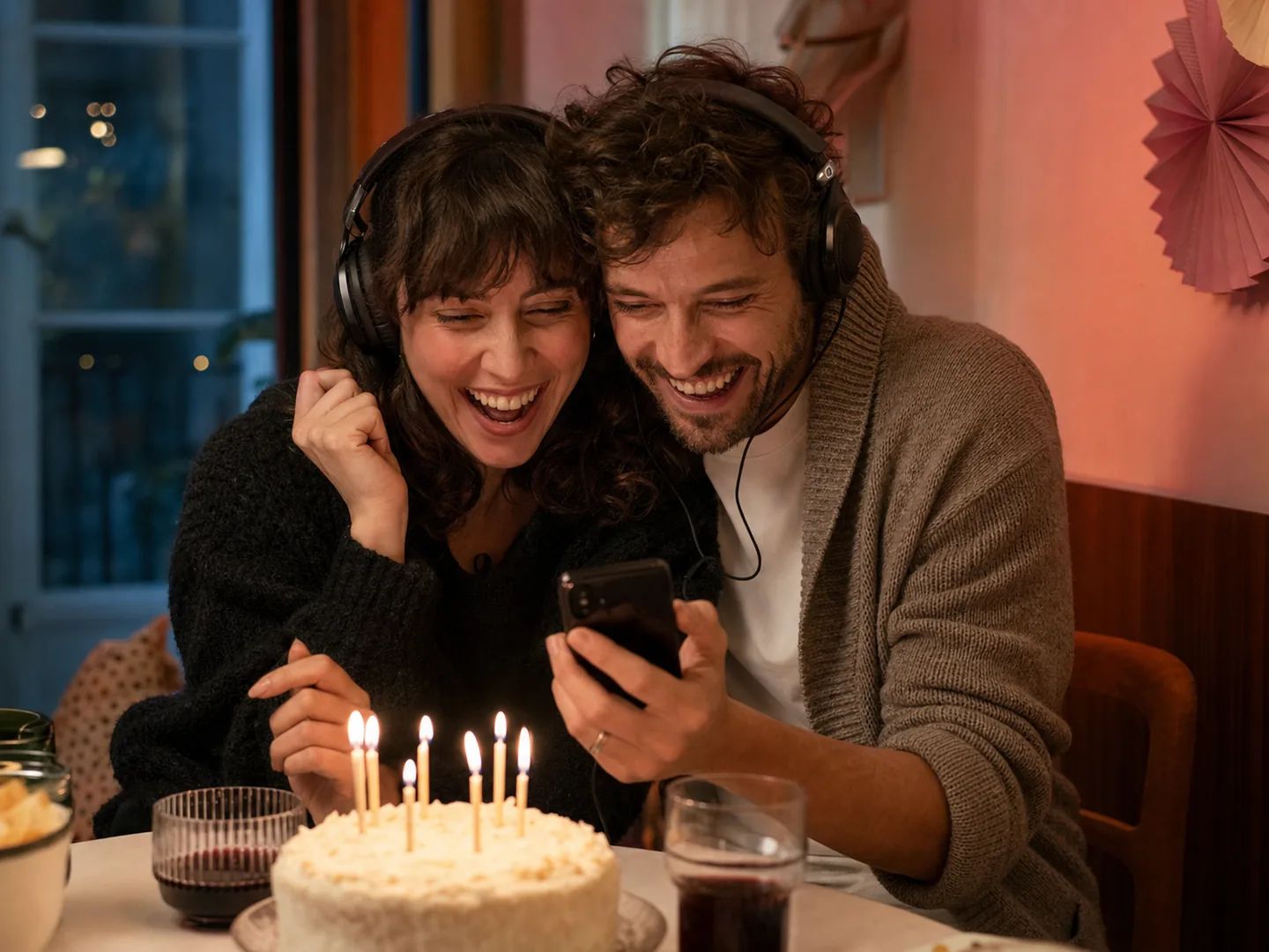 Personalized birthday song sent to a close friend