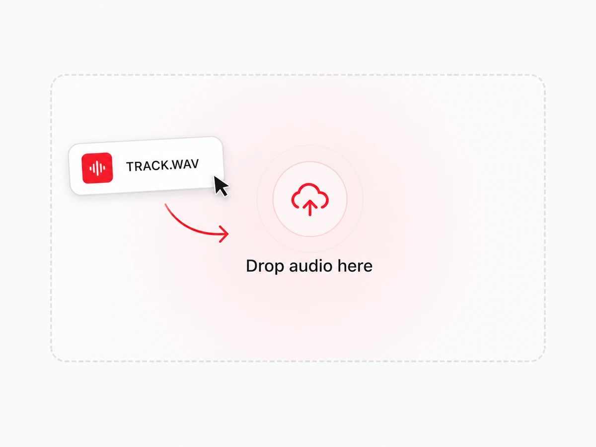 音声をドロップする