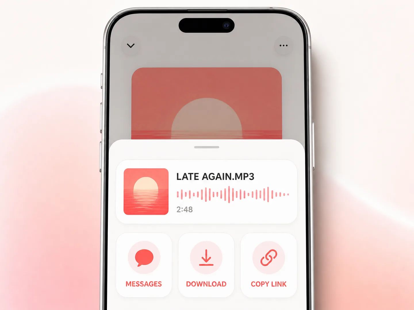 An MP3 you can drop anywhere