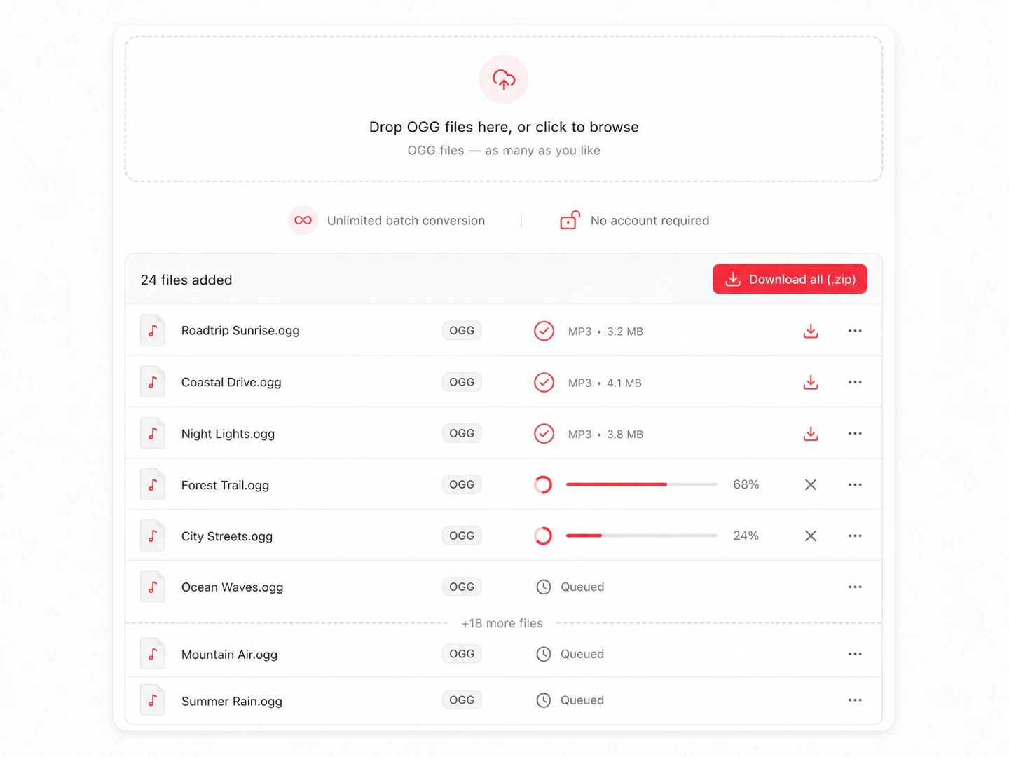 No ads, no sign-up, no limits