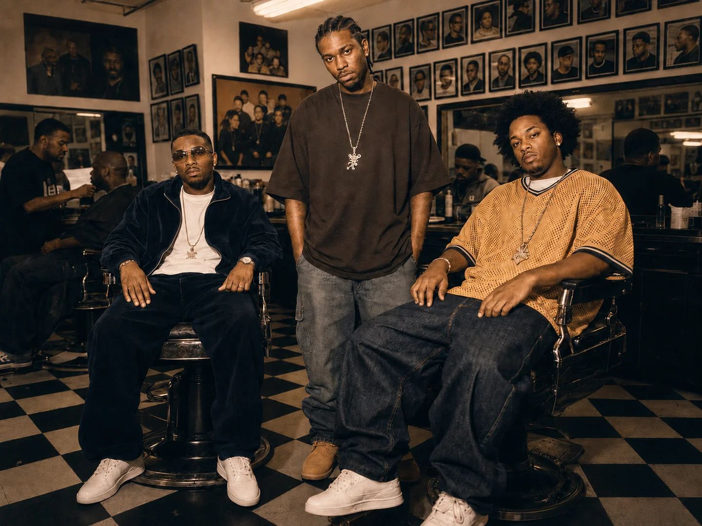 Hip-hop fan adding a personal rap track to the rotation