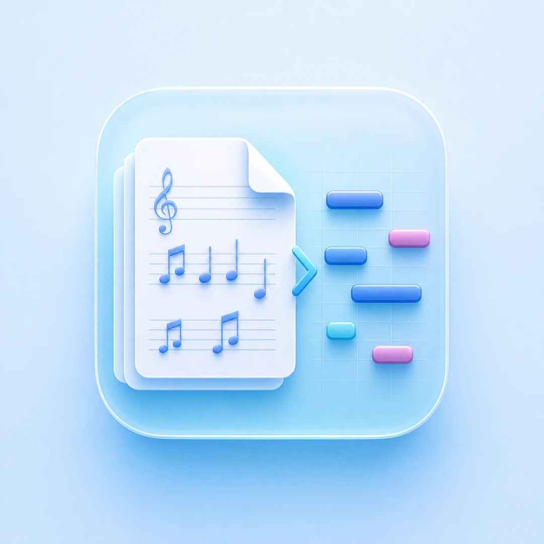 PDF to MIDI