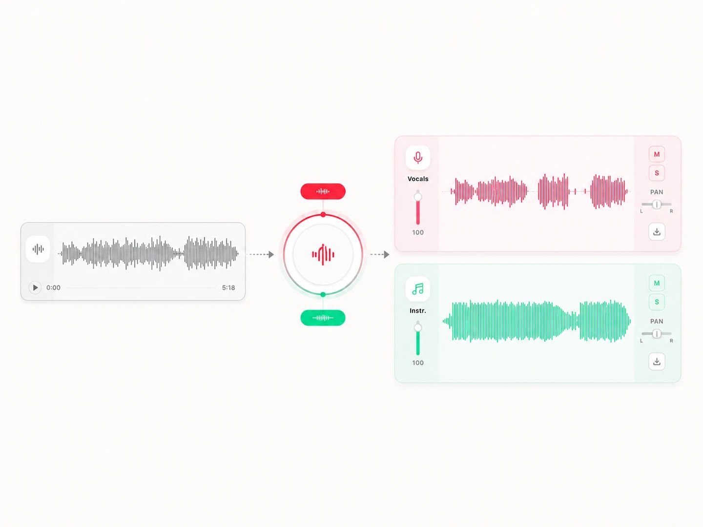 Clean vocal removal