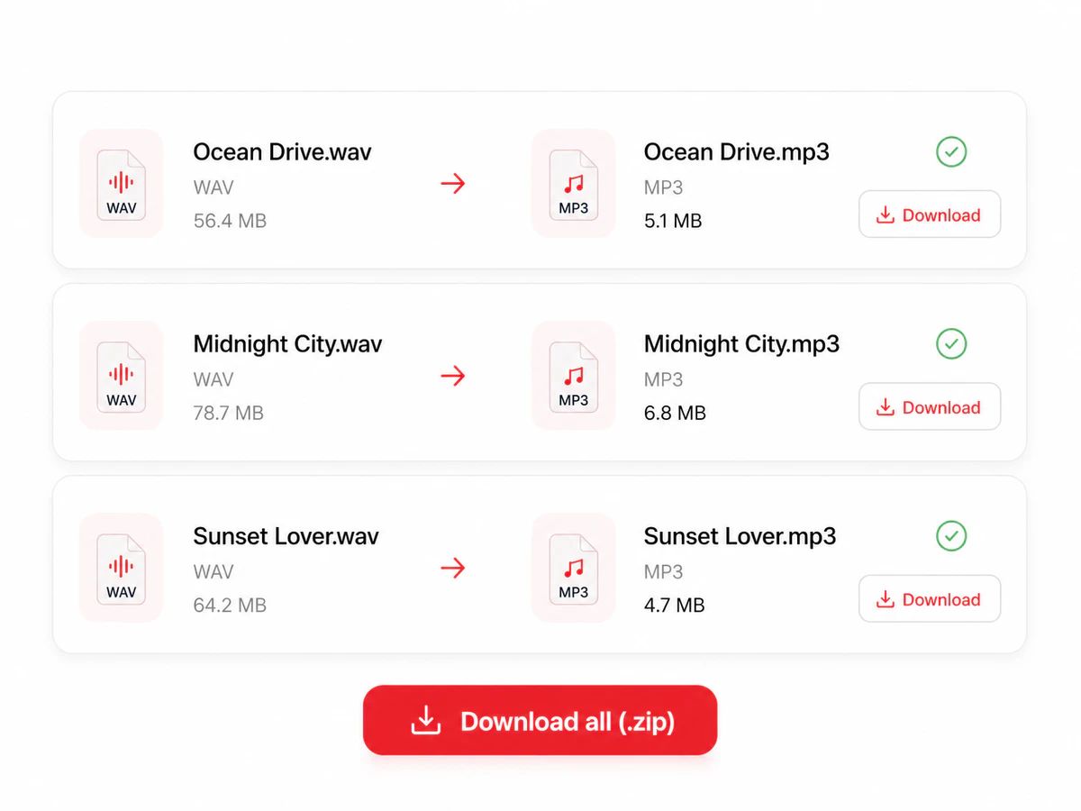 Download, one file or all of them