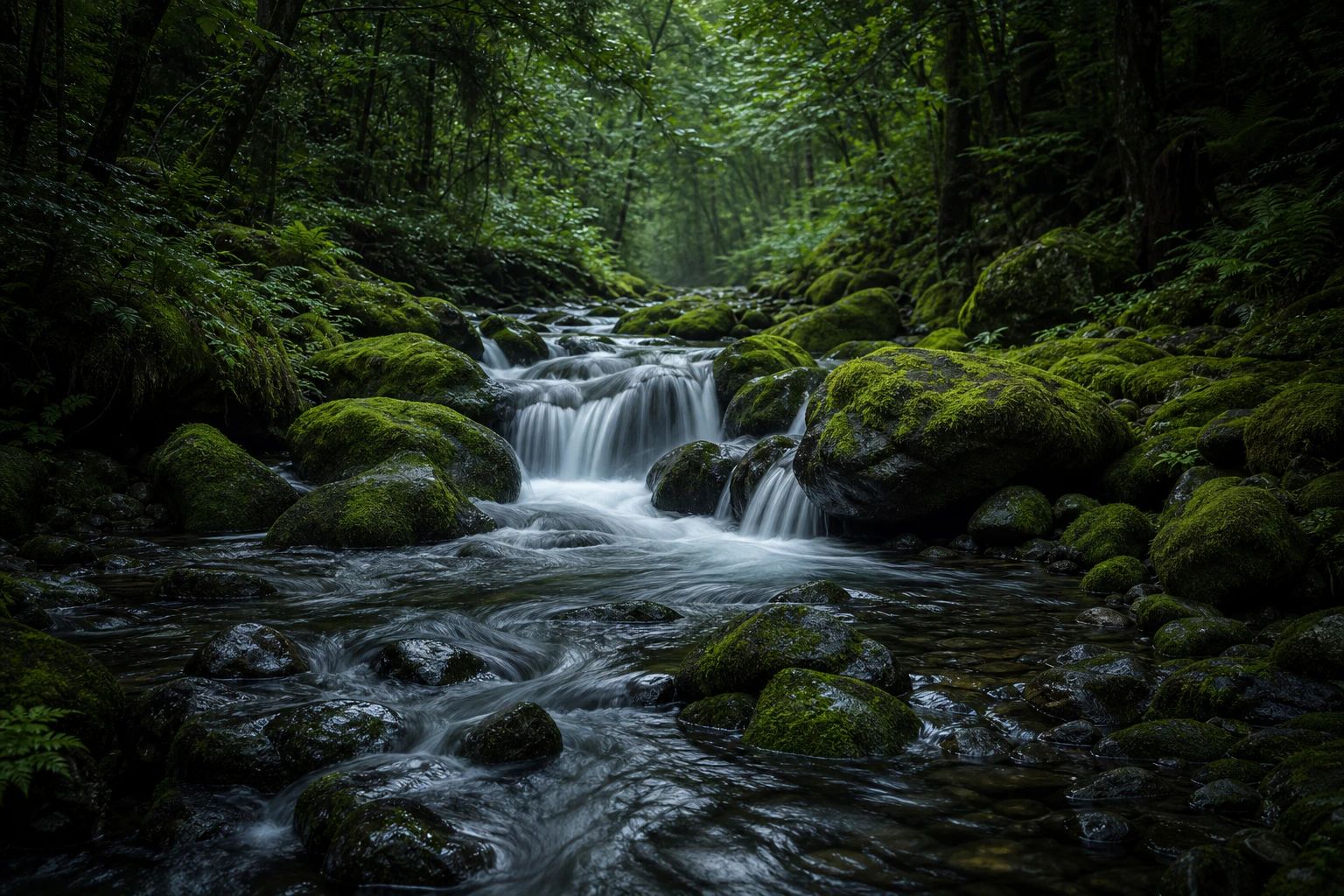 Forest Stream radio artwork