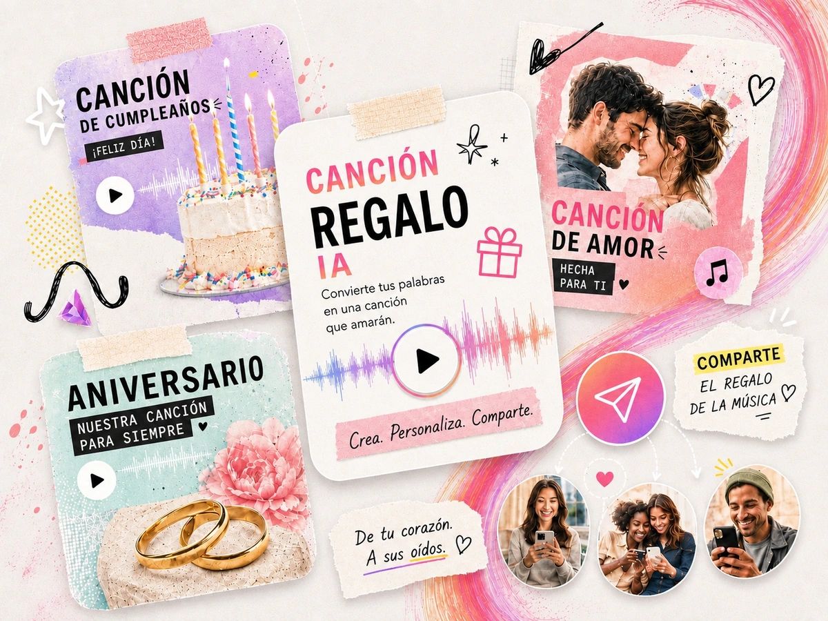 Una canción personalizada creada como regalo especial