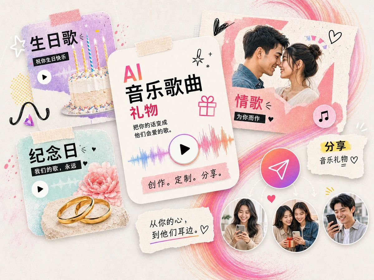作为走心礼物创作的定制歌曲