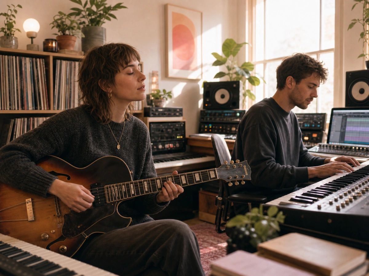 Produktions-Workspace mit Stems, MIDI und Audioanalyse