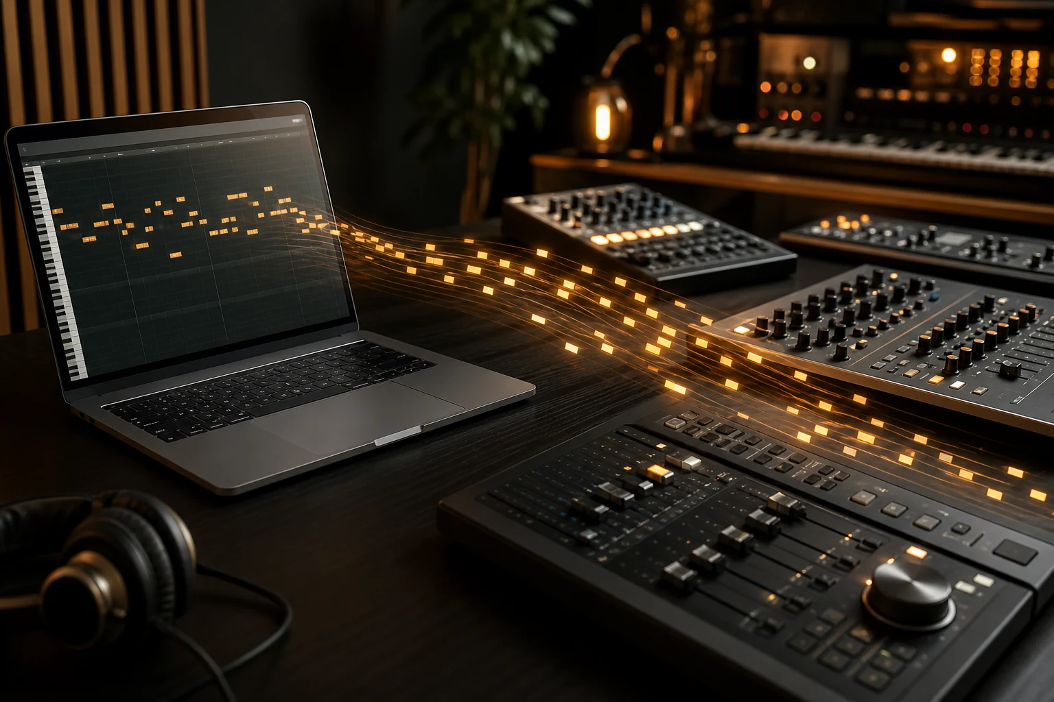 Reaper、Ableton、Cubase、Logic Pro、FL Studio、GarageBandと互換性のあるMIDIエクスポート