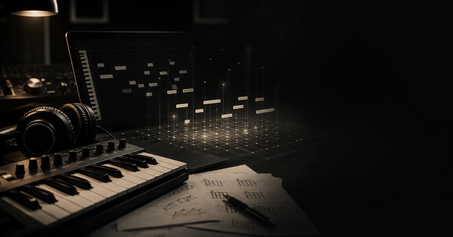 AI MIDI Generator — Turn text and ideas into editable MIDI files instantly.