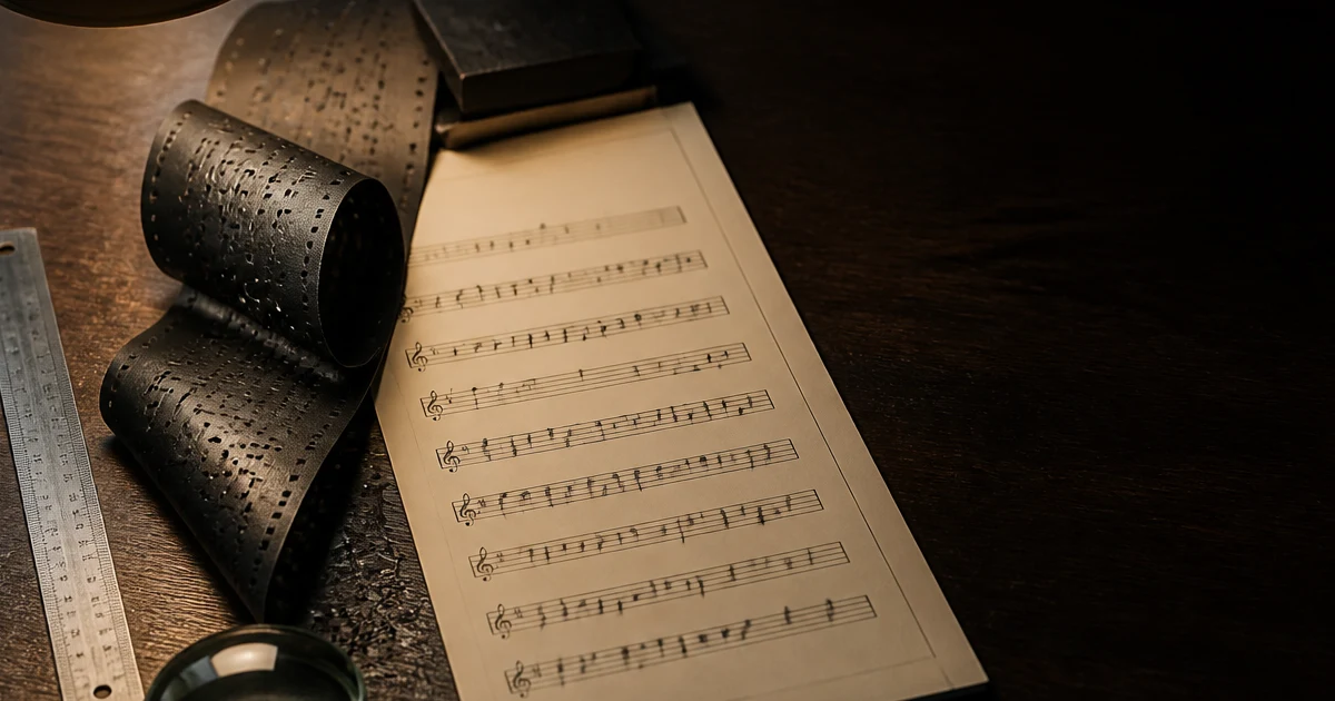 MIDI to Sheet Music — Convert MIDI files into clean, downloadable sheet music.