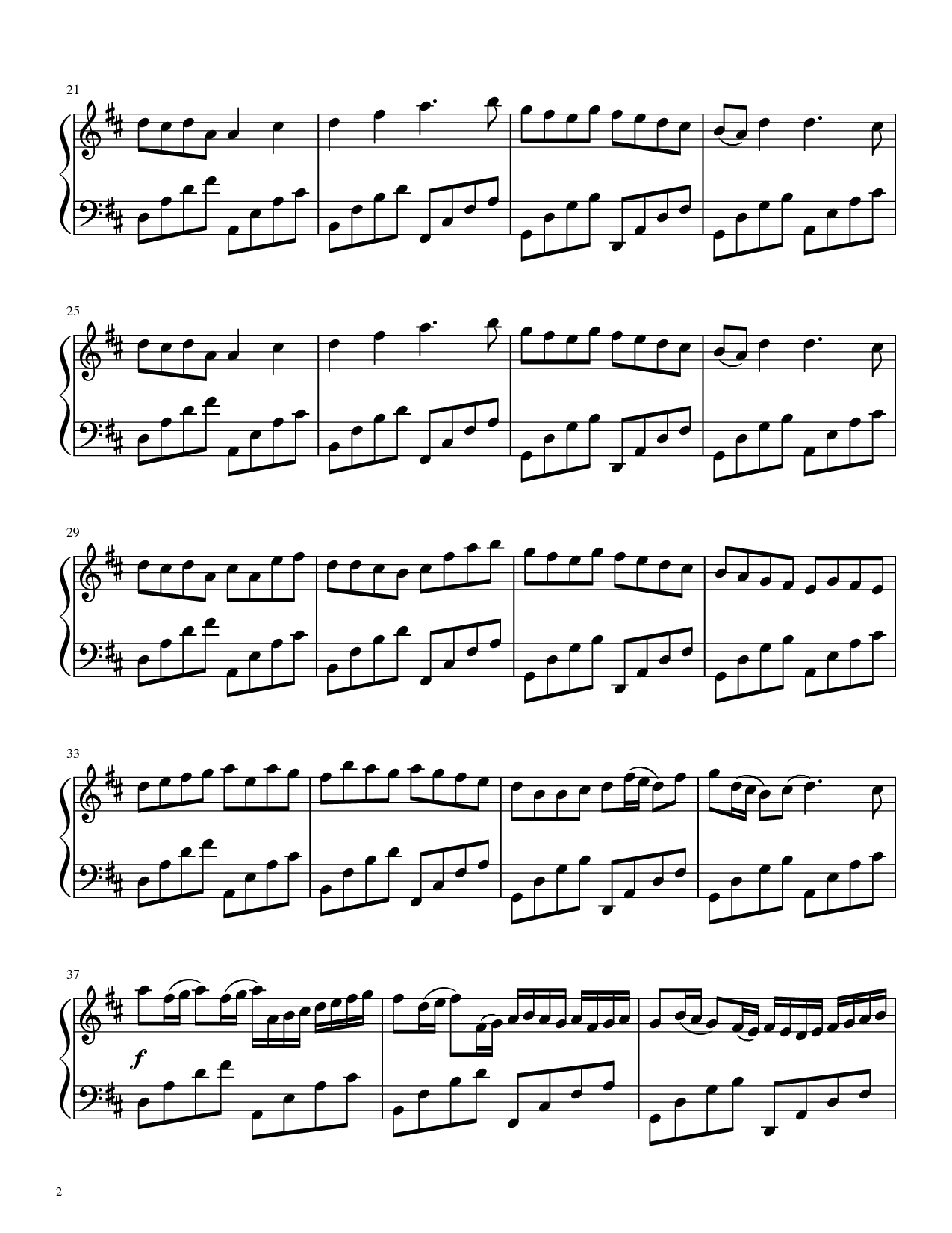 Canon in D — page 2
