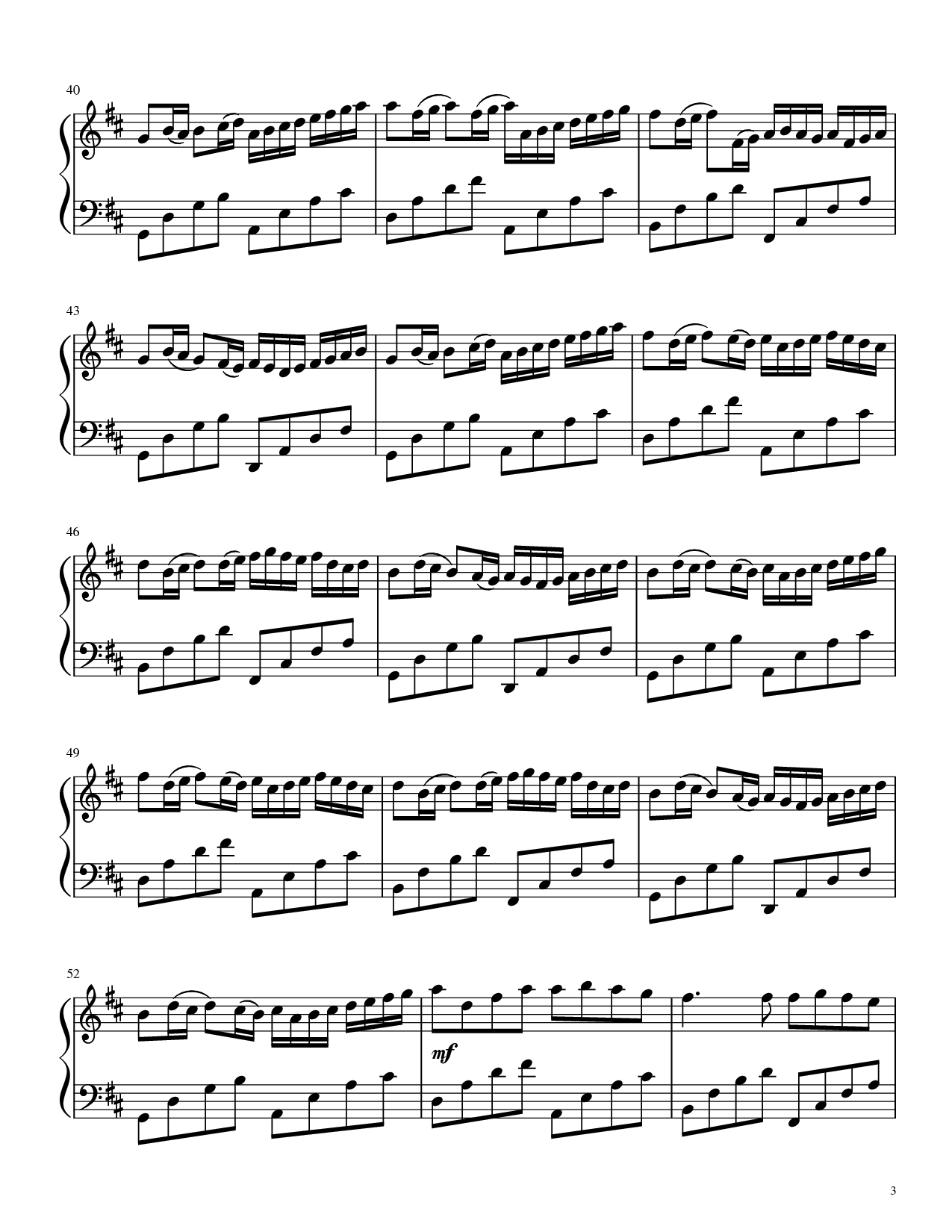 Canon in D — page 3